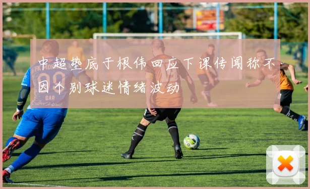 中超垫底于根伟回应下课传闻称不因个别球迷情绪波动